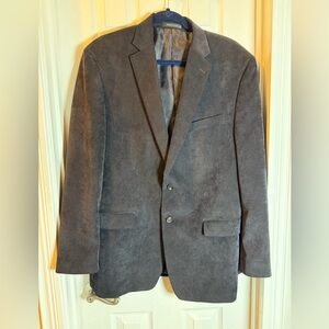 Lauren Ralph Lauren Navy Blue Corduroy Men's Blazer Size 44R Dressy Casual 44R